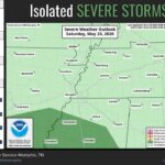 Marginal risk of severe storms issued for parts of Arkansas and Mississippi ⚠️ A Marginal Risk for severe storms has been issued for parts of east-central Arkansas and north Mi