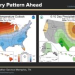 Forecasters predict drier, cooler weather next week We'll likely enter a period of drier weather next week, while maintaining cooler than normal tempera