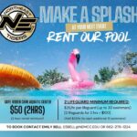Pool rentals are now available at the Gaye Roden Carr Aqua Center!