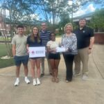 Phi Theta Kappa donates $2,700 to North Mississippi Red Cross Members of Northeast’s Iota Zeta Chapter of Phi Theta Kappa recently presented a $2,700 donation to