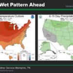 Warm, wetter weather forecast for next week into the weekend A warm and wetter pattern is expected next week into the weekend