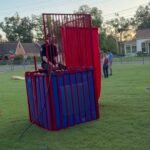 First Baptist Church hosts community event with hot dogs and dunk tank A big thank you to First Baptist Church for the delicious hot dogs and for inviting us out to spend