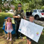 Prentiss County deputies visit young entrepreneurs selling lemonade and brownies Photos from Prentiss County Sheriff's Department's post