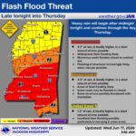 Mississippi prepares for potential tropical cyclone with heavy rain and flooding Photos from Mississippi Emergency Management Agency's post