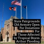 Mississippi Opens Old National Guard Armory for Storm Relief Donations As we have done in the past, starting TODAY Saturday June 20th we are opening the Old National Guard