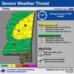 Mississippi Alerts Residents to Severe Weather and Flash Flood Risks Photos from Mississippi Emergency Management Agency's post
