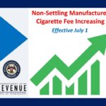 Mississippi increases cigarette fee for non-settling manufacturers to 2.27 cents per cigarette Effective July 1, 2026, Mississippi's Non-Settling Manufacturer (NSM) cigarette fee increased from 2