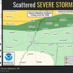Severe Weather Threatens Parts of Arkansas and Missouri with Damaging Winds and Heavy Rain Photos from US National Weather Service Memphis Tennessee's post