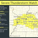 Severe Thunderstorm Watch Issued for Several States Through Tonight Photos from US National Weather Service Memphis Tennessee's post