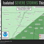 Heat advisory and severe storms forecast for Memphis area Sunday Photos from US National Weather Service Memphis Tennessee's post