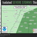 Severe weather risk extended east of Mississippi River The Marginal Risk for severe weather this afternoon how now been extended to include many areas east