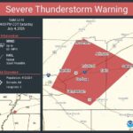 Severe Thunderstorm Warning Issued for Parts of Tennessee Severe Thunderstorm Warning including Bartlett TN, Germantown TN and Lakeland TN until 4:00 PM CDT