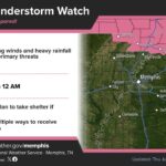 Severe Thunderstorm Watch Updated for the Evening 8:10 PM: Updated severe thunderstorm watch