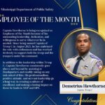 Mississippi Department of Public Safety names July Employees of the Month Photos from Mississippi Department of Public Safety (Official)'s post