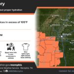 Heat advisories in effect ahead of severe thunderstorms in the South 🥵Heat will continue to build ahead of the scattered strong to severe thunderstorms this afternoon an