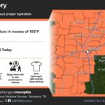 Heat and Humidity to Persist in Memphis Through Tuesday Photos from US National Weather Service Memphis Tennessee's post