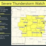 Severe Thunderstorm Watch Issued for Parts of Tennessee Until Early Morning A severe thunderstorm watch has been issued for parts of Tennessee until 1 AM CDT