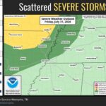 Severe weather threat persists in Memphis area with heavy rain and wind Photos from US National Weather Service Memphis Tennessee's post