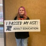 NEMCC Adult Education Student Earns High School Equivalency Diploma Congratulations to NEMCC AE at Booneville student, Carley Parrish, for earning her high school equiv