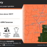 Heat Advisory Issued for the Mid-South Amid Expected High Temperatures Photos from US National Weather Service Memphis Tennessee's post