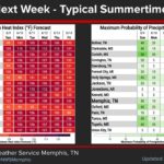 Summer heat returns with thunderstorms forecast for next week A typical, summertime pattern will continue next week