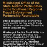 State Financial Officers Foundation Recognizes Office’s Fraud Prevention Efforts Thank you to the State Financial Officers Foundation - SFOF for highlighting some of the great work