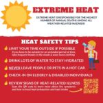 Heat advisories prompt safety reminders as August temperatures rise 😓The August heat has arrived, and we want you to be prepared!