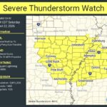 Severe Thunderstorm Watch Issued for Several Southern States Photos from US National Weather Service Memphis Tennessee's post