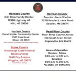 Disaster Service Center in Stone County to relocate on Aug. 31 LOCATION CHANGE: The Disaster Service Center for Tropical Storm Arthur/DR-4930-MS in Stone County wi
