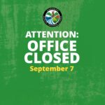 Office closed for Labor Day on Sept. 7, 2026 Our office will be closed Monday, September 7, 2026, for Labor Day!