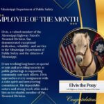 Mississippi DPS honors September Employees of the Month Photos from Mississippi Department of Public Safety (Official)'s post
