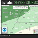 Marginal Risk for Severe Storms in Parts of the Mid-South on Thursday A Marginal Risk for severe storms is in place on Thursday for portions of the Mid-South