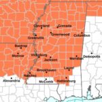 Heat stress warning issued through Tuesday with high heat indices Dangerous heat stress is likely today (9/14/26) through Tuesday (9/15/26), with heat indices of 105