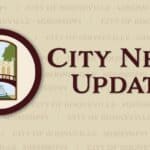 Booneville Water Shutoff Set for Veterans Street Wednesday City of Booneville City News Update graphic announcing the Booneville water shutoff on Veterans Street