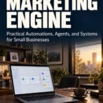 The AI Marketing Engine: A Practical AI Guide for Business Owners, Now on Kindle Cover of The AI Marketing Engine: Practical Automations, Agents, and Systems for Small Businesses by Jon Ross Myers