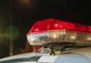 Baldwyn Police Arrest 3 Men in Child Sex Crime Cases Police car red siren light at night, illustrating a Baldwyn police arrest