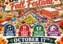 Booneville Fall Festival Set for Oct. 17 Downtown Booneville Fall Festival poster for Oct. 17, 8 a.m. to 5 p.m. in historic downtown Booneville