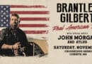 Brantley Gilbert Corinth Concert Set for Nov. 7 Official Crossroads Arena promotional poster for the Brantley Gilbert Corinth concert on Nov. 7 with John Morgan and Atlus