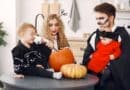 Corinth Halloween Costume Contest Returns; Entries Due Nov. 2 Family in Halloween costumes with pumpkins for the Corinth Halloween costume contest
