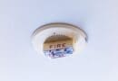 Mississippi Fire Prevention Week Urges Safe Charging Ceiling-mounted fire alarm, a reminder of Fire Prevention Week safety checks