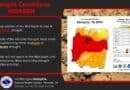 NWS Memphis updates drought, rain chances and spotter training National Weather Service Memphis drought update graphic showing much of the Mid-South in severe to extreme drought.